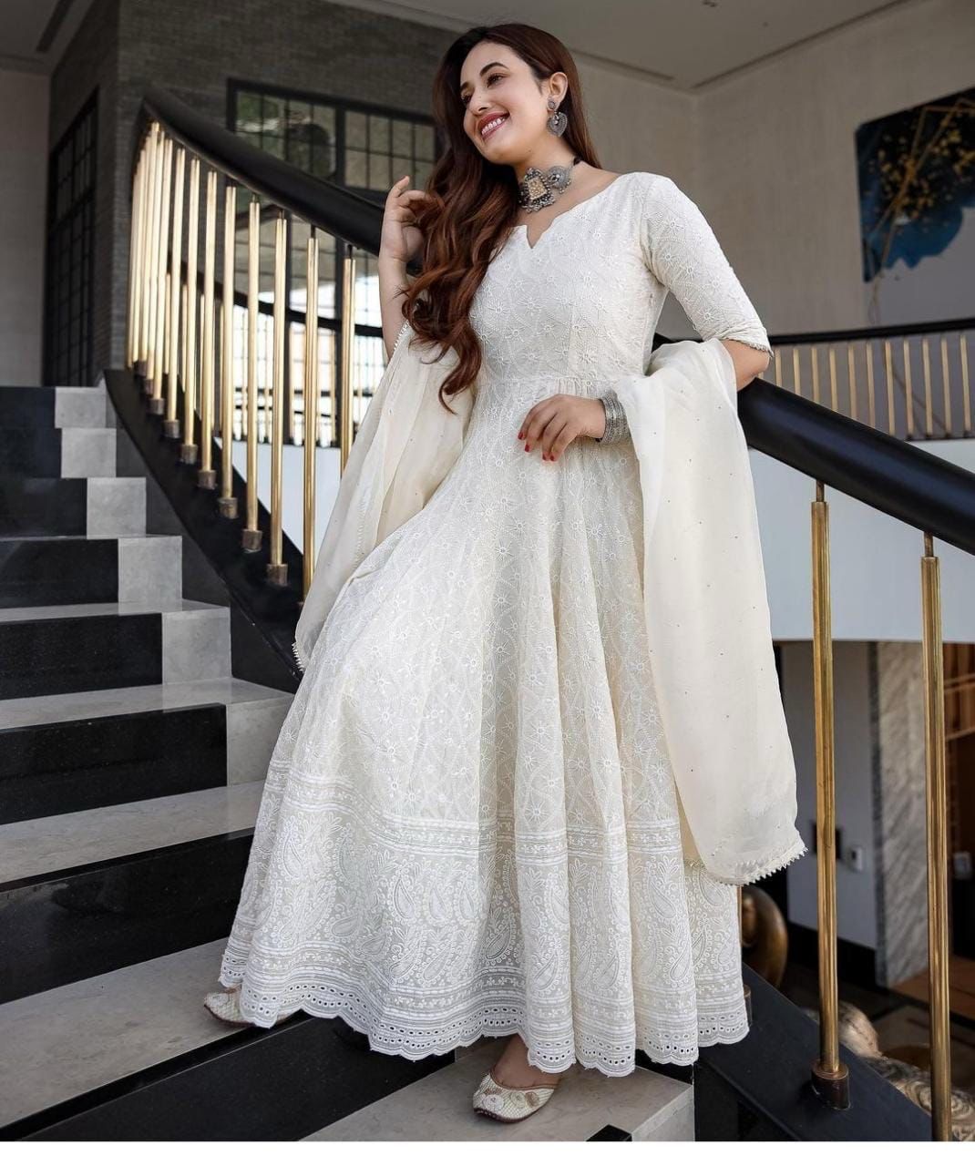 Anarkali Gown Sets: The Perfect Blend of Royalty & Trend – WishTown Fashion Club