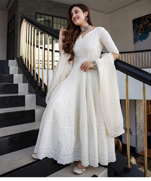 Anarkali Gown Sets: The Perfect Blend of Royalty & Trend – WishTown Fashion Club