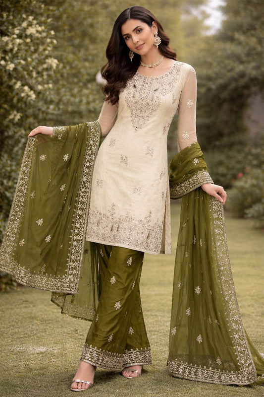 Wedding sharara set for women – designer festive outfit