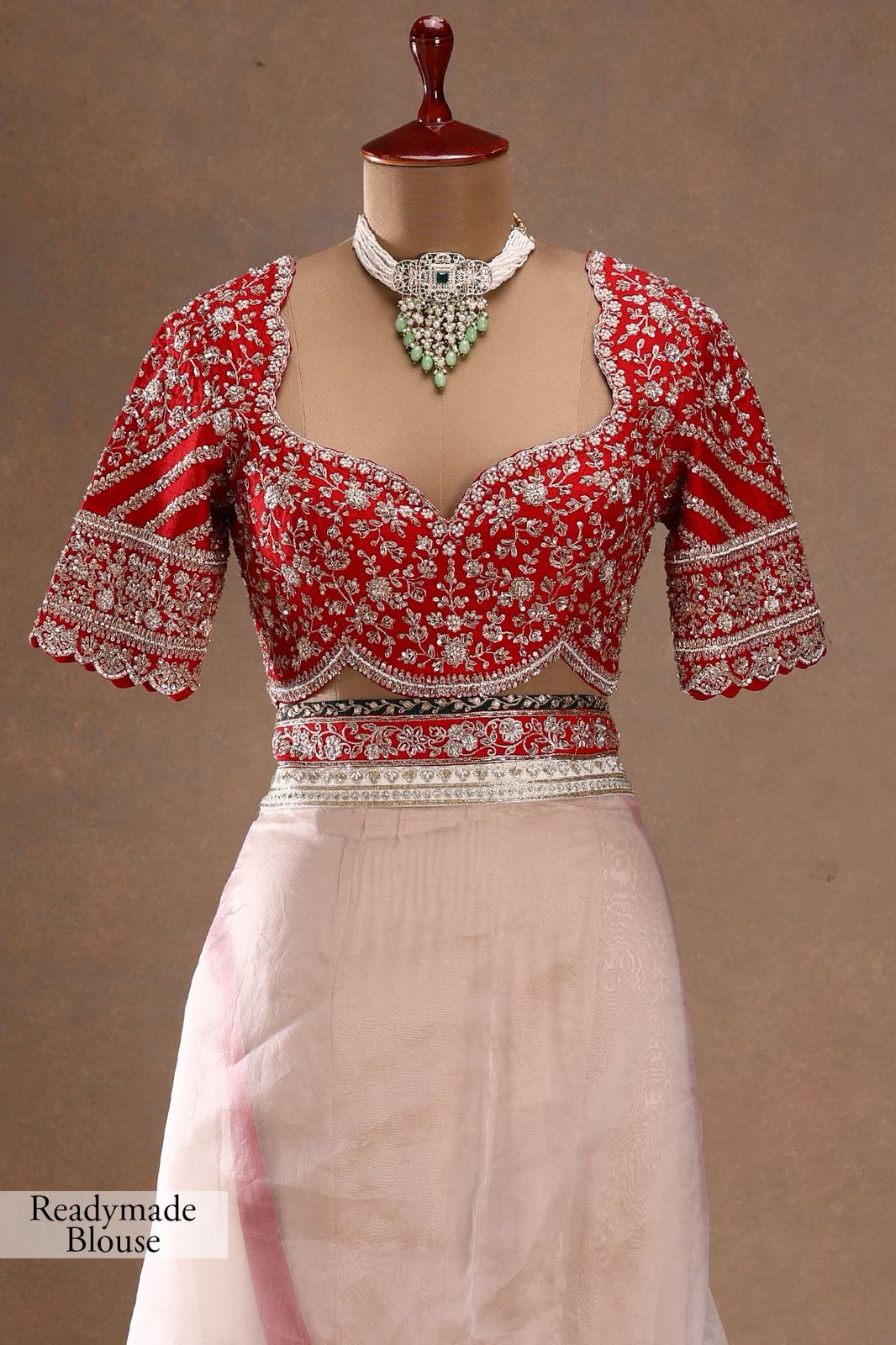 Premium Space Silk with Embroidery work - WishTown Fashion Club®