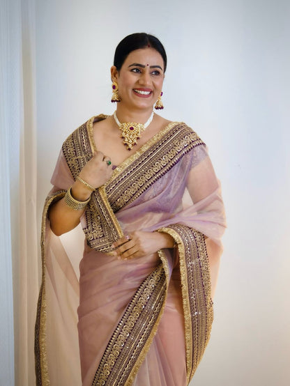 Designer Saree - WishTown Fashion Club®