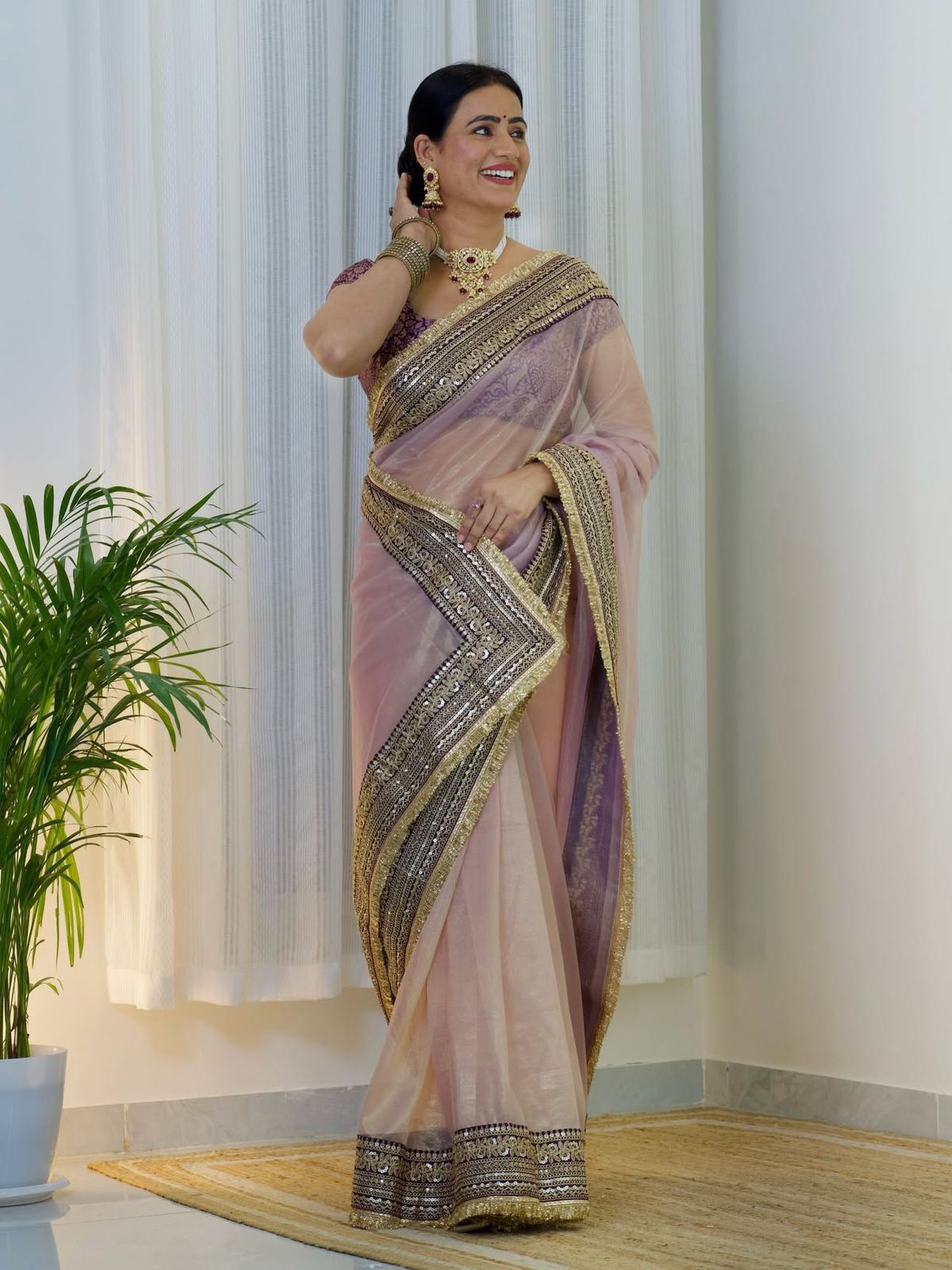 Designer Saree - WishTown Fashion Club®