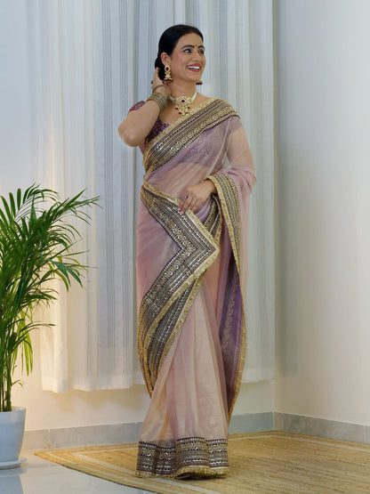 Designer Saree - WishTown Fashion Club®