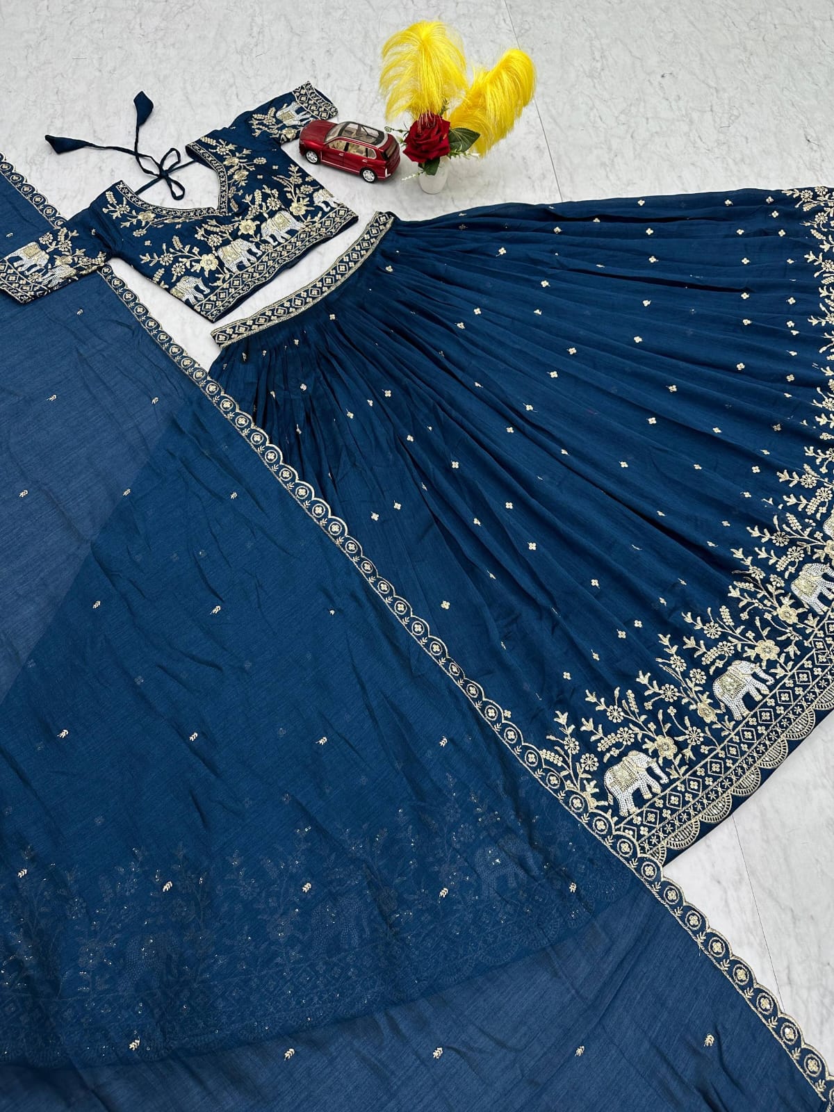 Lehenga Choli Set - WishTown Fashion Club®