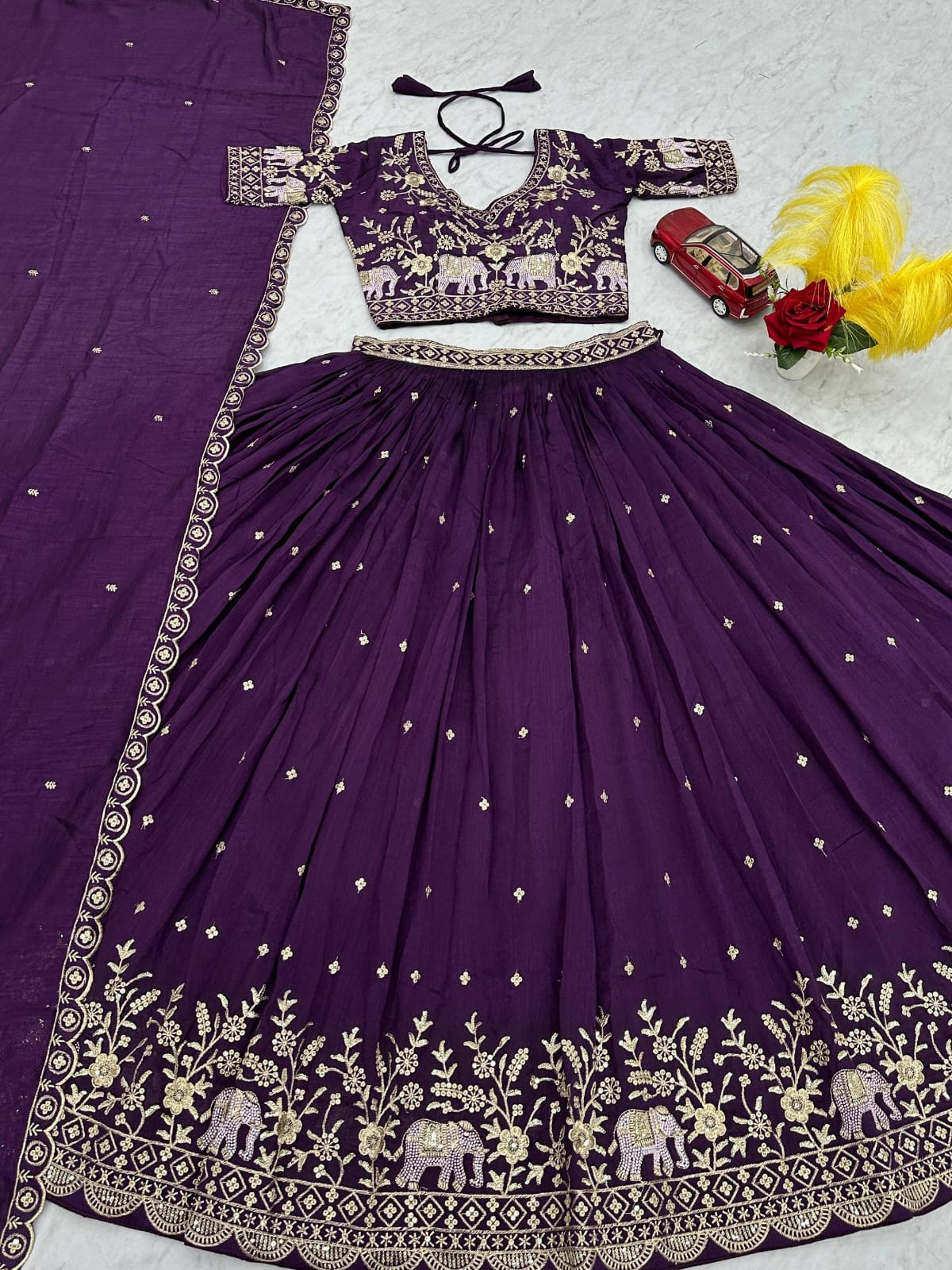 Lehenga Choli Set - WishTown Fashion Club®