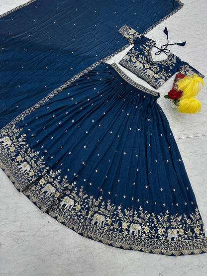 Lehenga Choli Set - WishTown Fashion Club®