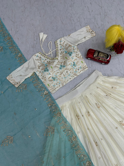 Designer Lehenga Choli set - WishTown Fashion Club®