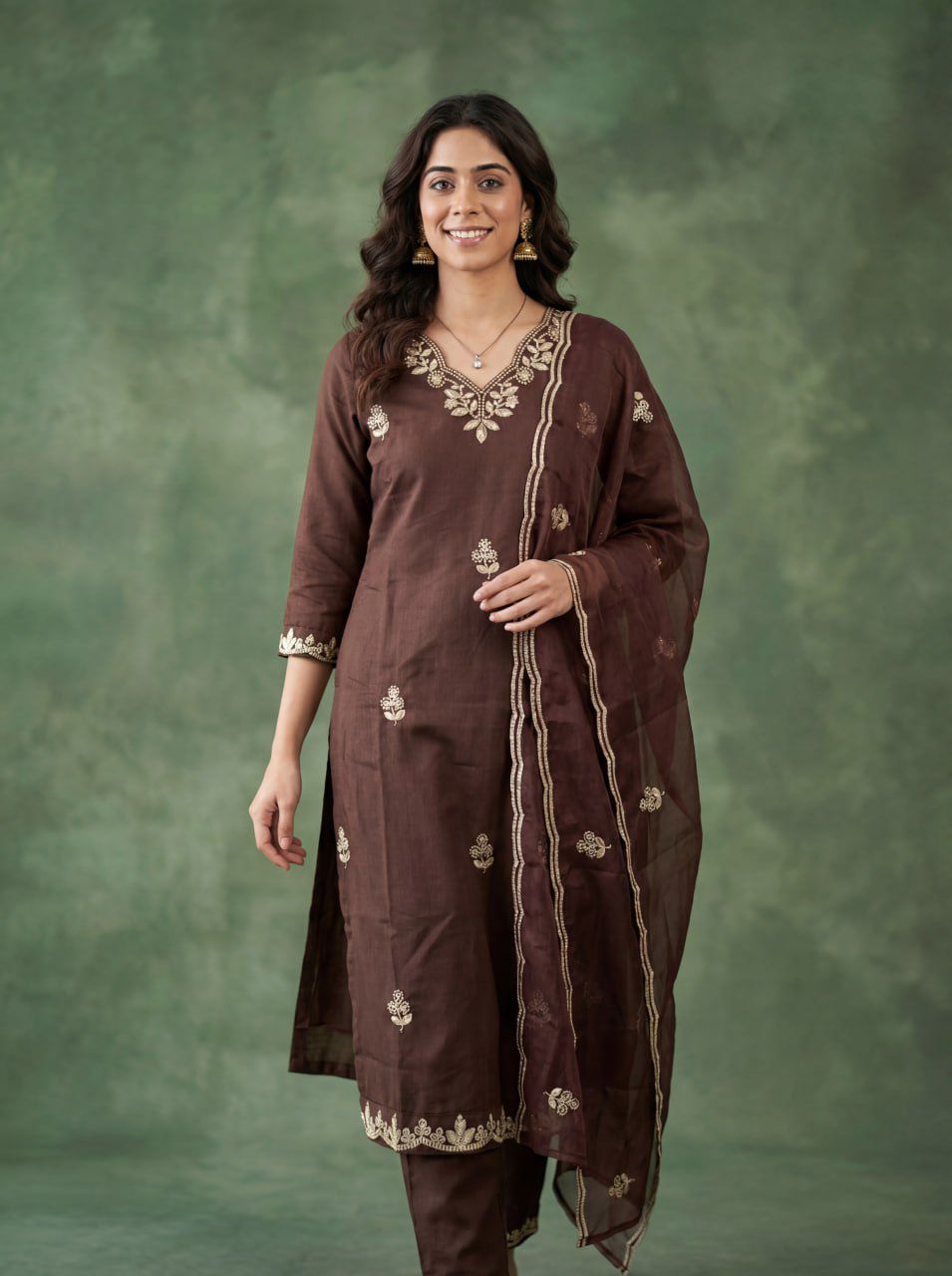 kurta pant and dupatta set - WishTown Fashion Club®