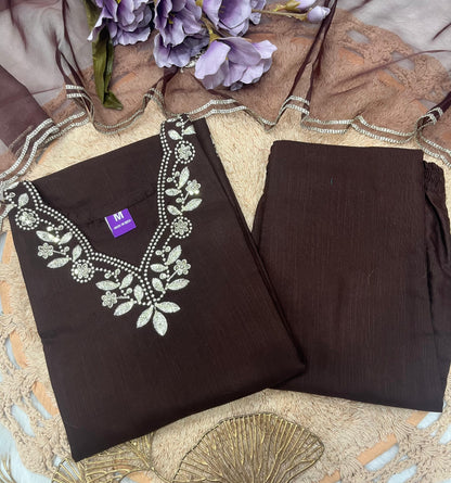 kurta pant and dupatta set - WishTown Fashion Club®