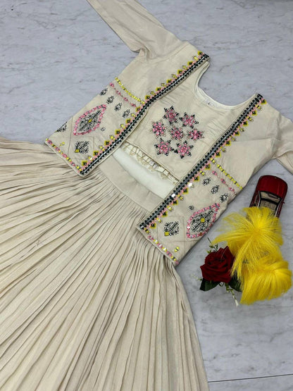 Crop Top Lehenga Set - WishTown Fashion Club®