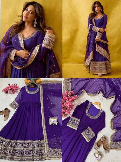 Anarkali Gown Set - WishTown Fashion Club®