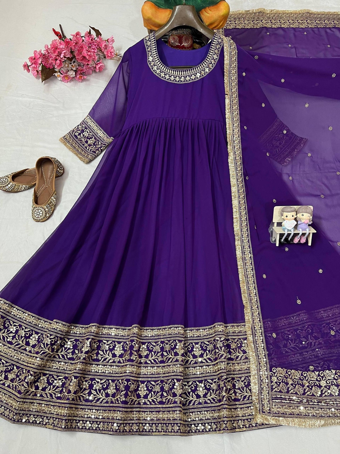 Anarkali Gown Set - WishTown Fashion Club®