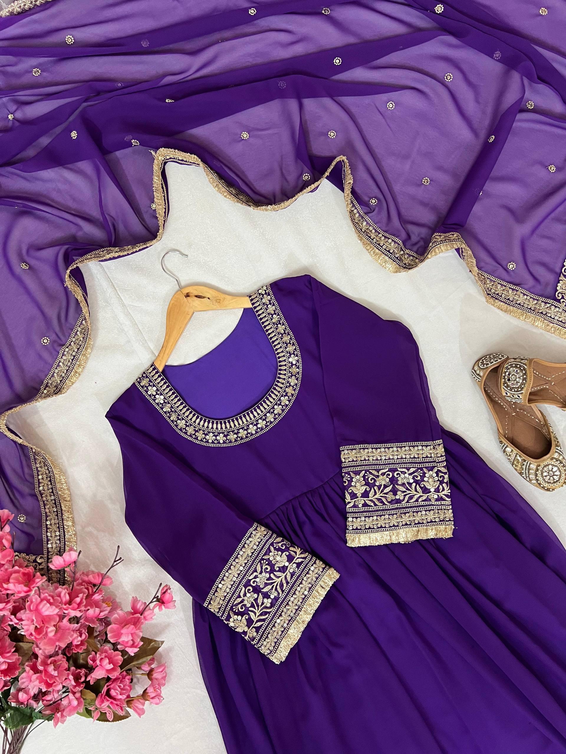 Anarkali Gown Set - WishTown Fashion Club®