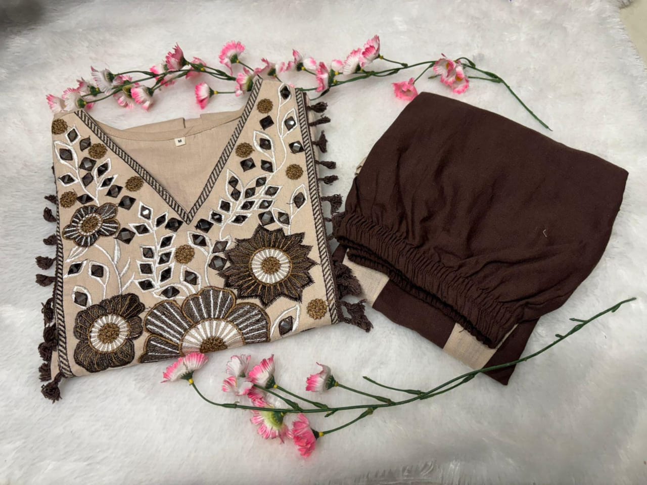 Cotton flex cord set - WishTown Fashion Club®