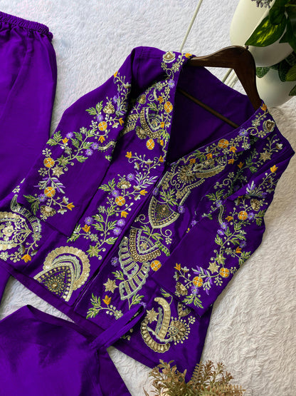 Designer three piece cord set - WishTown Fashion Club®