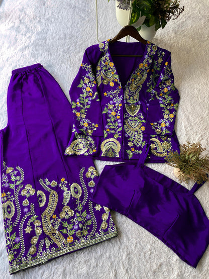 Designer three piece cord set - WishTown Fashion Club®