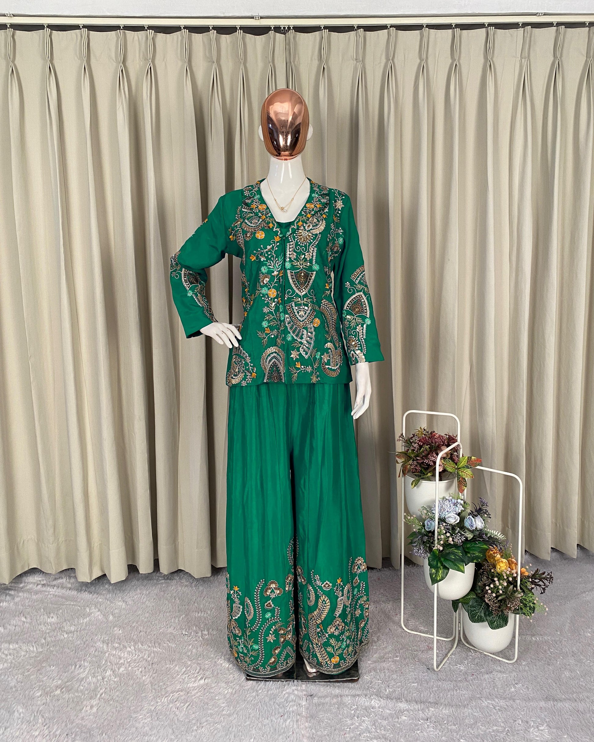 Designer three piece cord set - WishTown Fashion Club®