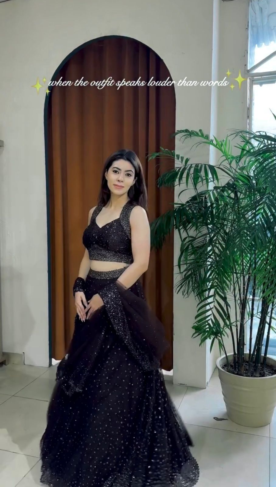 Black net lehenga set - WishTown Fashion Club®