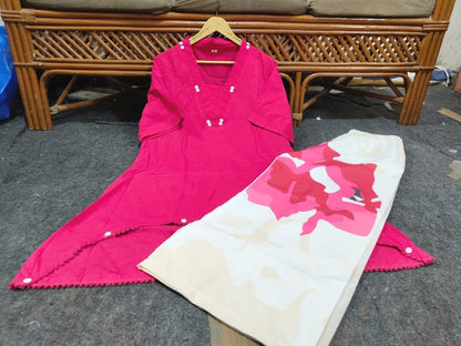 Cotton cord set - WishTown Fashion Club®