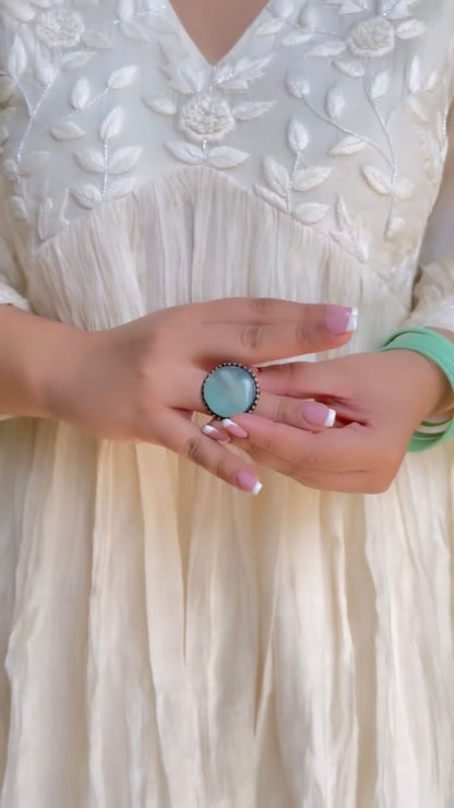 Anarkali gown pant with dupatta set - WishTown Fashion Club®