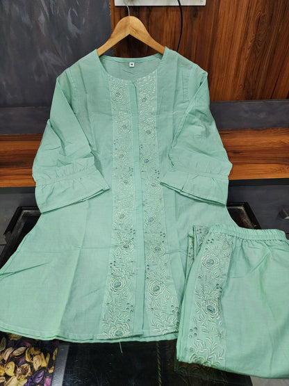 Embroidered Cord Sets - WishTown Fashion Club®