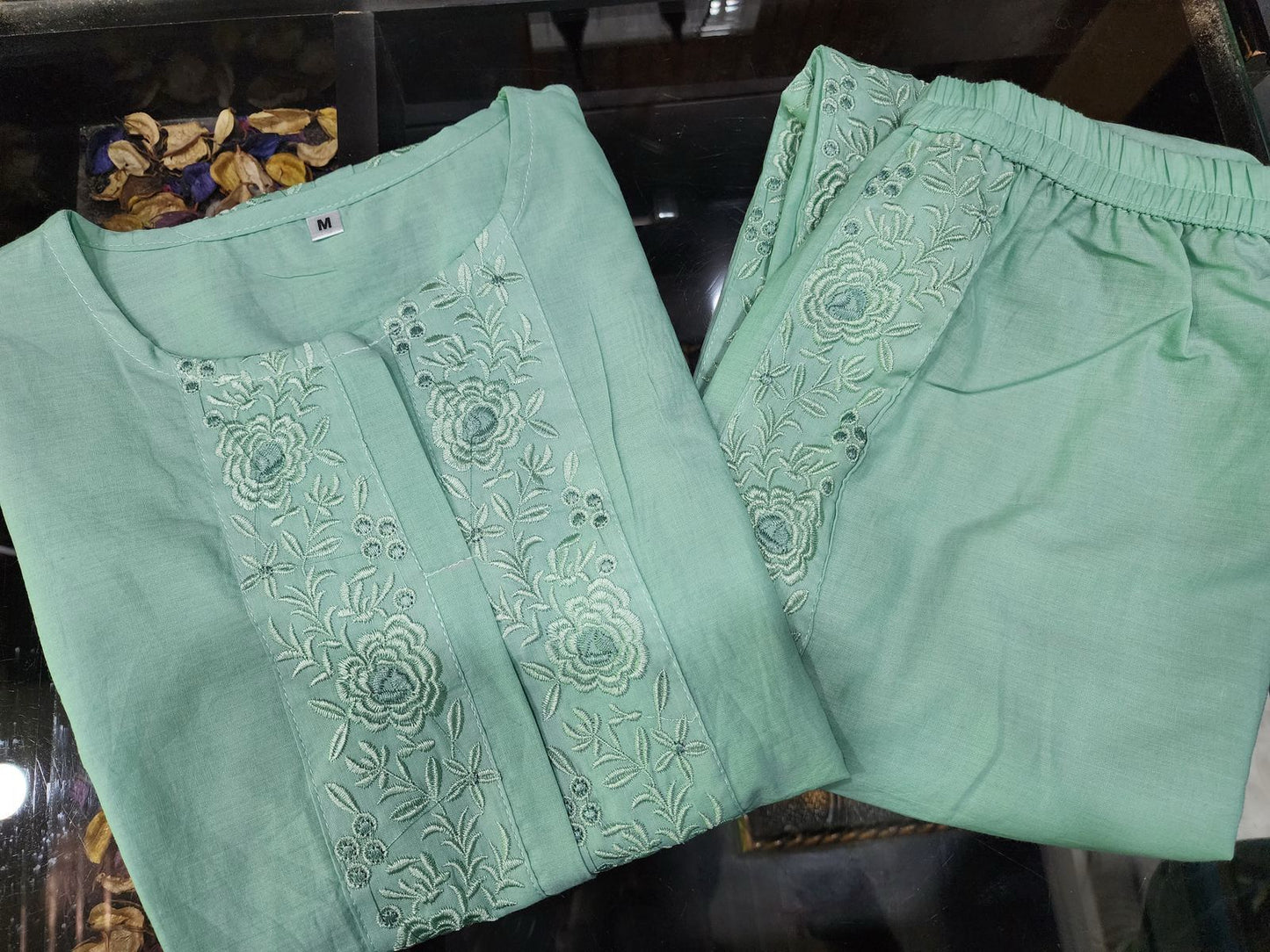 Embroidered Cord Sets - WishTown Fashion Club®