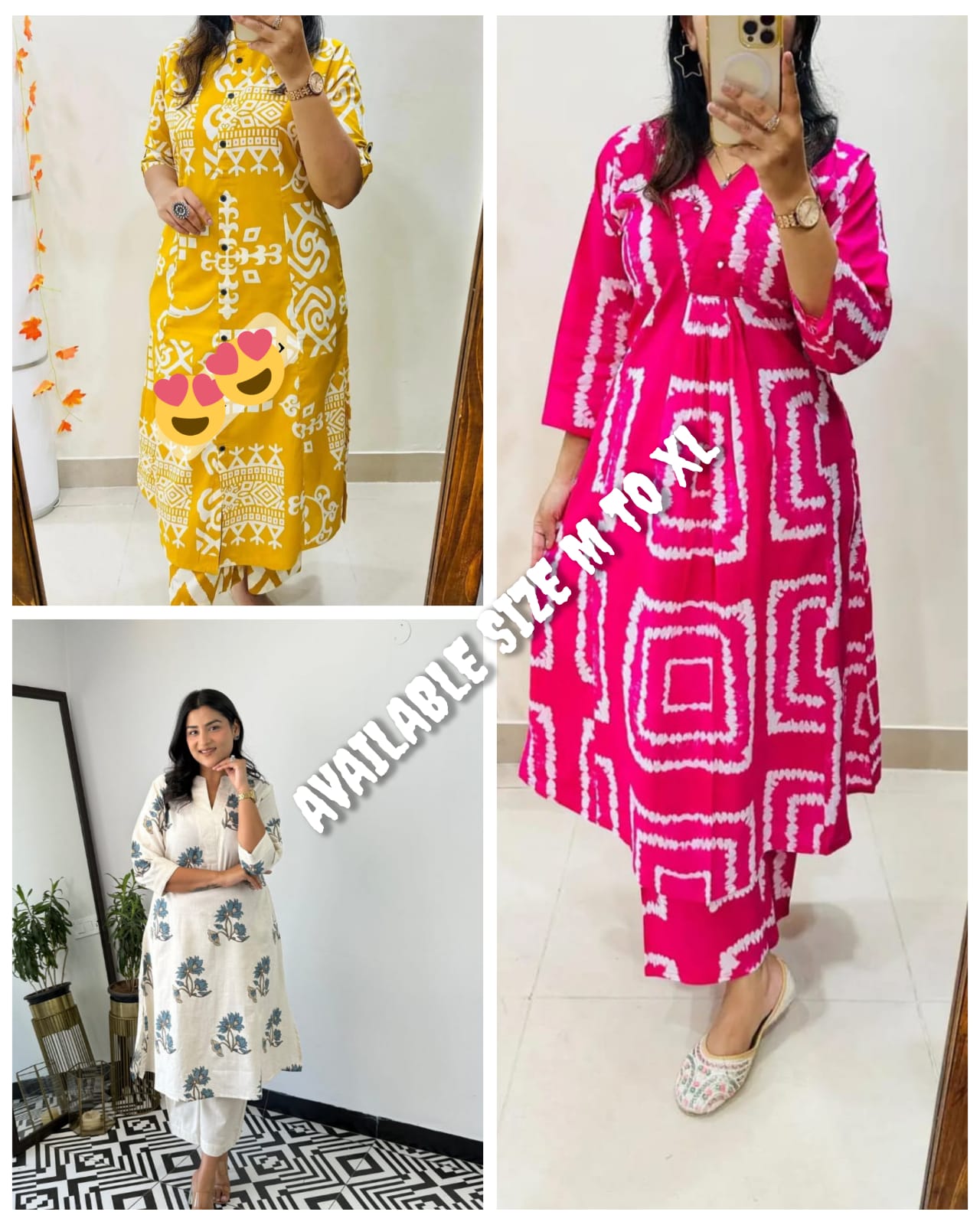 Multicolour women combo outfits ideal for everyday styling and gifting - WishTown Fashion Club