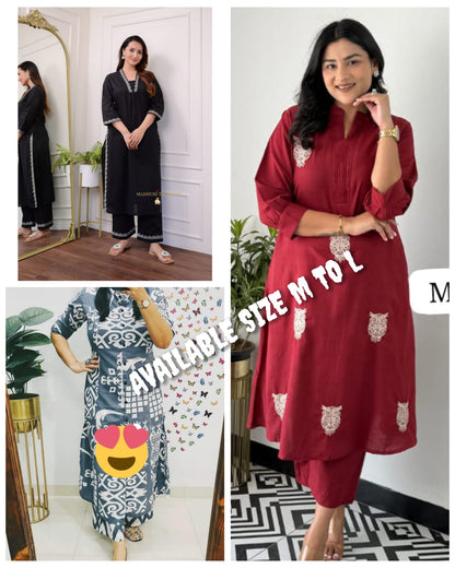 Multicolour stylish combo set suitable for daily and casual wear - WishTown Fashion Club