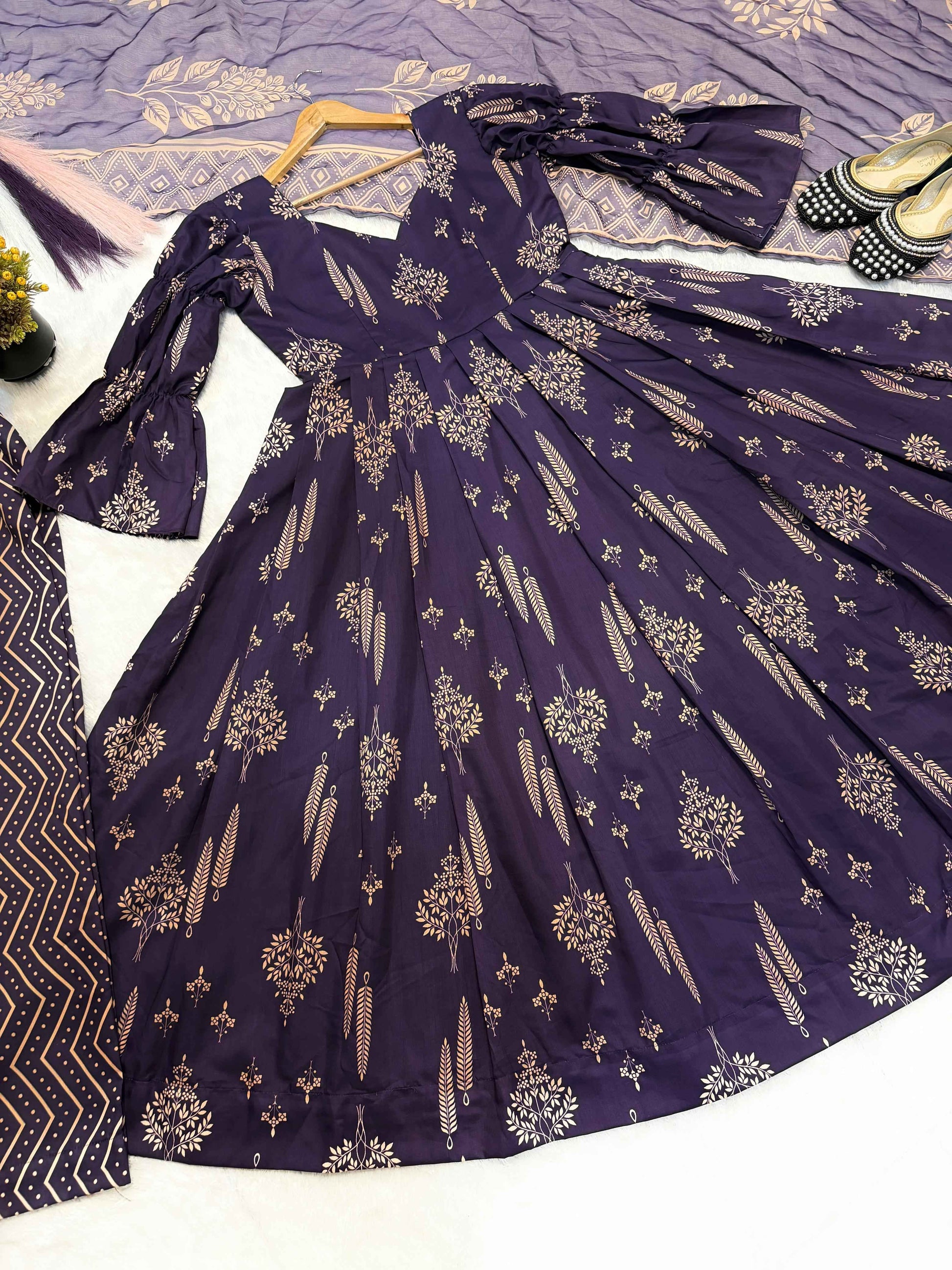 Anarkali Suit Set