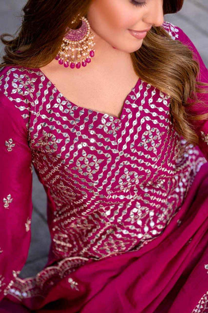 Kurti Plazzo Dupatta Set