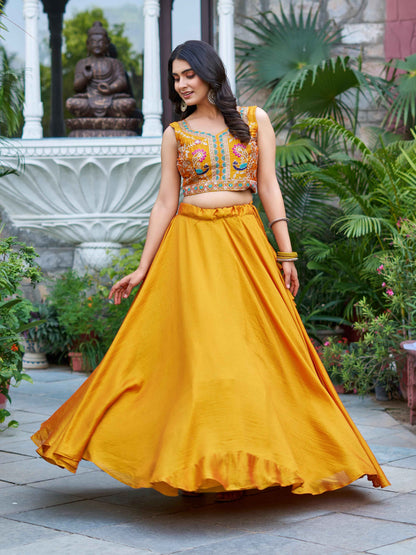Lehenga Choli with Koti