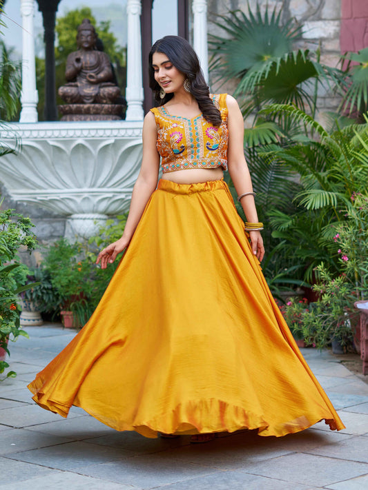 Lehenga Choli with Koti