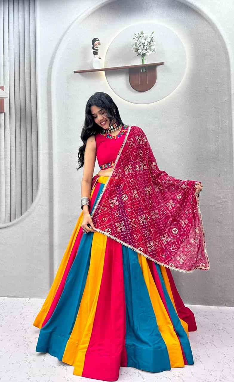 Premium Lehenga Choli with Vintage Dupatta