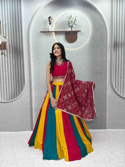Premium Lehenga Choli with Vintage Dupatta