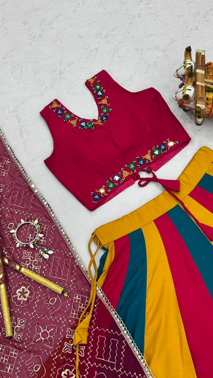 Premium Lehenga Choli with Vintage Dupatta