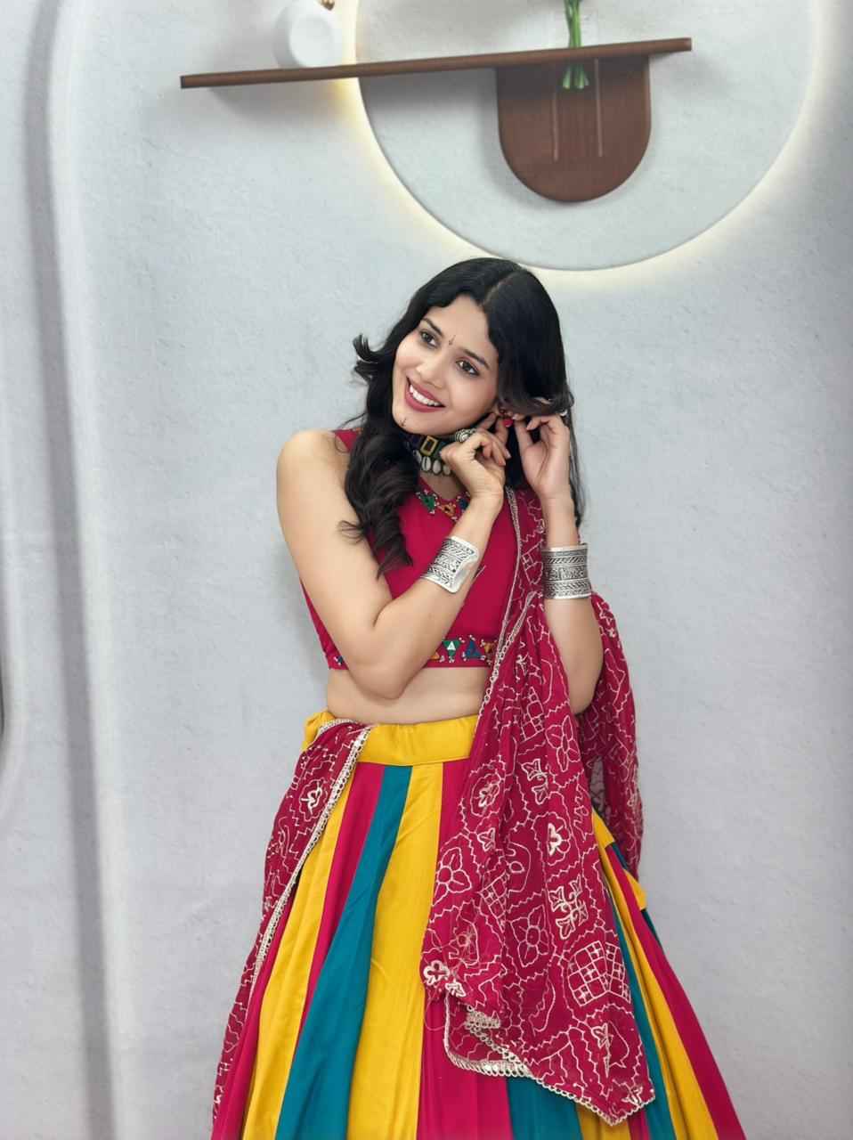 Premium Lehenga Choli with Vintage Dupatta
