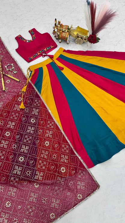 Premium Lehenga Choli with Vintage Dupatta