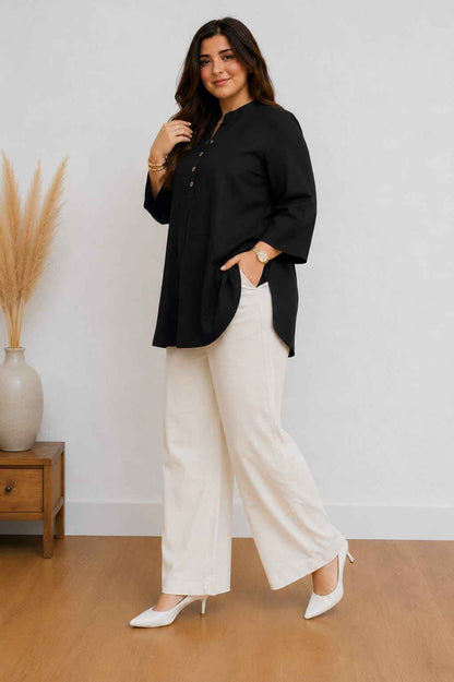 Elegant Cotton Kurti Pant Set