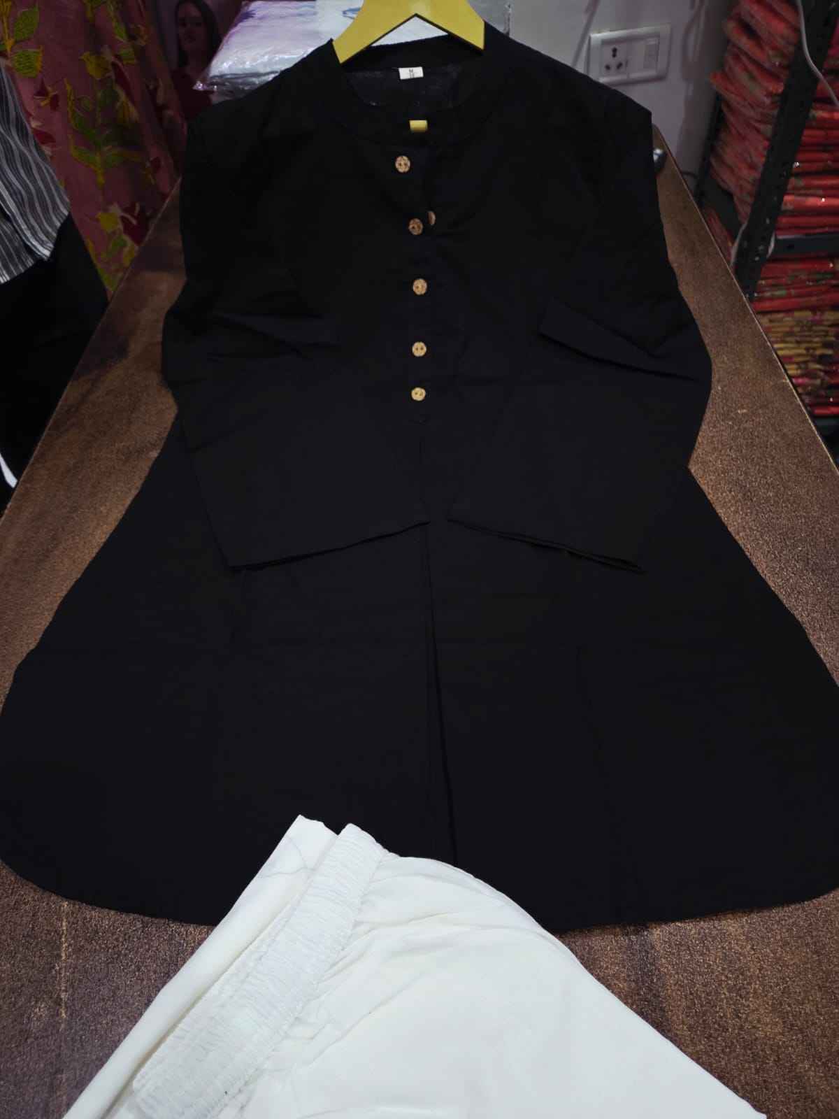 Elegant Cotton Kurti Pant Set