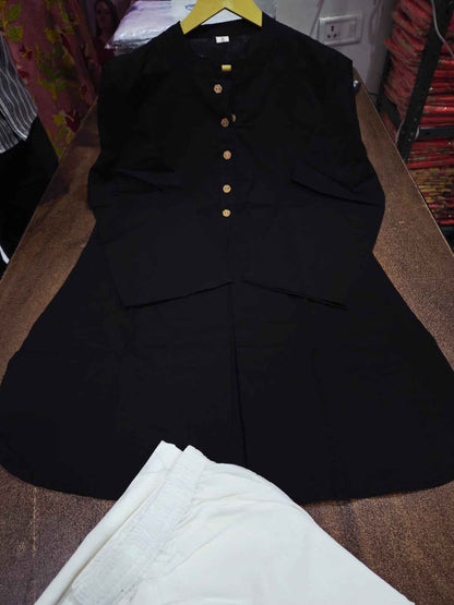 Elegant Cotton Kurti Pant Set