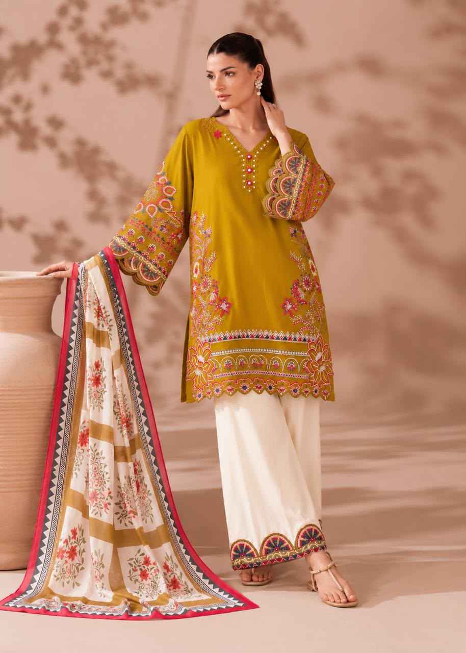 Designer Top Plazzo and Dupatta Set