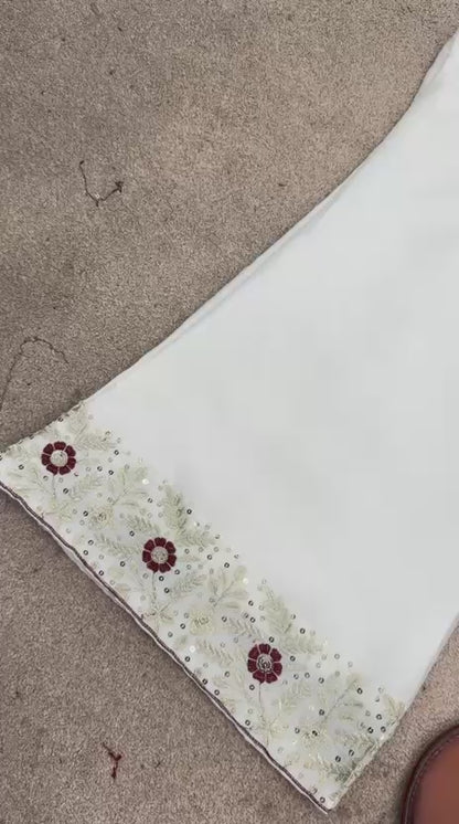 Top Plazzo And Dupatta Set - WishTown Fashion Club®