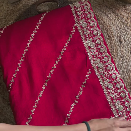 Silk Designer Saree - WishTown Fashion Club®