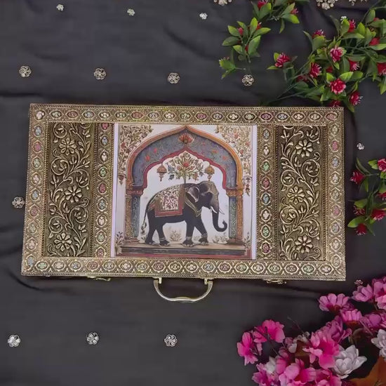 Video showcasing fluid movement of smooth traditional tunic and trousers fabric during a slow walk turn.