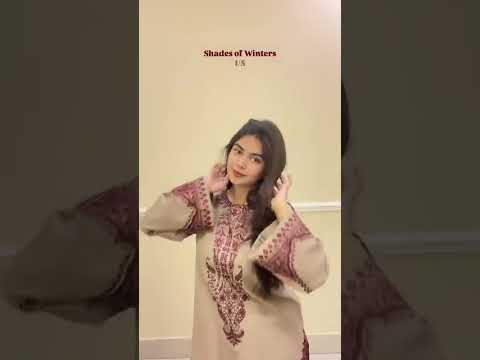 Beige faux georgette embroidered Farshi suit set video showcase designer festive ethnic wear with dupatta - WishTown Fashion Club